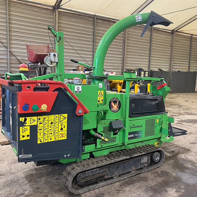 8" Wood Chipper Greenmech SAFETRAK-1928 2020